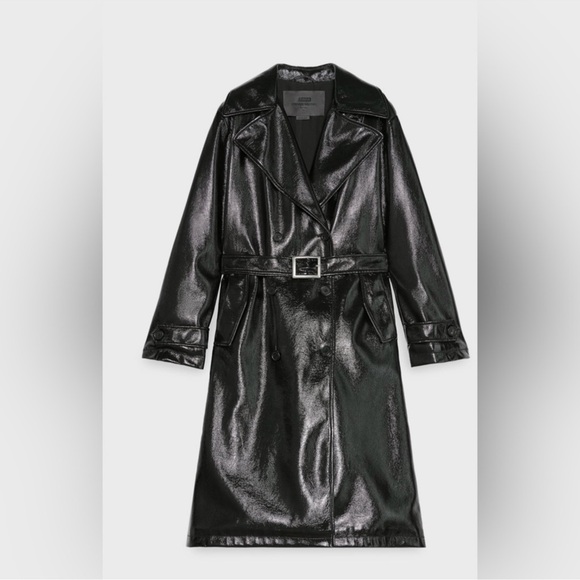Zara X STEVEN MEISEL BELTED TRENCH - Picture 3 of 8